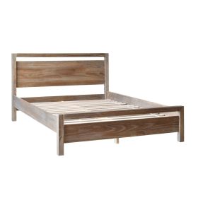Rustic Pine FarmHouse Traditional Platform Bed