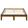 King size Solid Wood Platform Bed Frame
