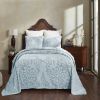 100-Percent Cotton Chenille Coverlet Bedspread Set