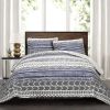 3 Piece Scandinavian Reversible Cotton Set in King