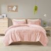 Soft Sherpa Faux Fur Comforter Set with Shams