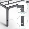 18-inch Metal Platform Bed Frame with Under-Bed Storage Space