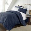 Microfiber Baffle-Box Reversible Bed-in-a-Bag Comforter Set