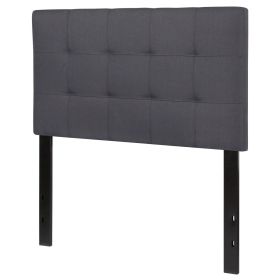 Modern Fabric Upholstered Panel Headboard