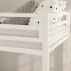 Twin over Twin Modern Metal Bunk Bed with Ladder