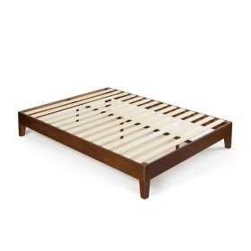 Twin size Solid Wood Platform Bed Frame Finish