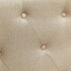 Fabric Upholstered Button Tufted Headboard
