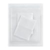 White Cotton Blend Jersey Sheet Set