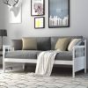 Twin size 2-in-1 Wood Daybed Frame Sofa Bed