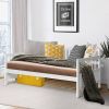 Twin size 2-in-1 Wood Daybed Frame Sofa Bed