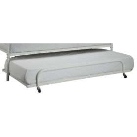 Twin size Roll Out Trundle Bed Frame Metal