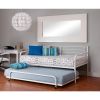 Twin size Roll Out Trundle Bed Frame Metal