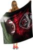 Northwest Licensed Officially NCAA Georgia Bulldogs 2022 National Football Champions Silk Touch Throw Blanket, 50" x 60", Radial