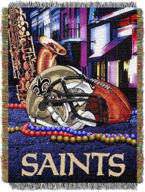 NFL 051 Licensed Officially NFL Saints Home Field Advantage Tapestry