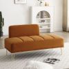 Modern Velvet Fabric Upholstered End of Bed Bench
