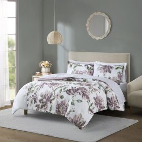 Floral Bed in a Bag Set – Comforter, Sheets & Shams, Soft Microfiber