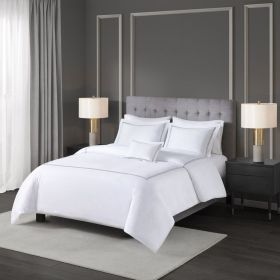 500 Thread Count Cotton Sateen 5-Piece Comforter Set – Full/Queen