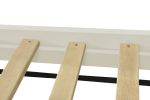 Twin over Full Stairway Bunk Bed with Trundle with Shelves