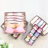 6Pcs Foldable Underwear Sock Bra Organizer Drawer Divider Container Bin Storage Box