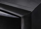 Contemporary Queen Captain's Platform Bed Bookcase Shelves Headboard Side Storage