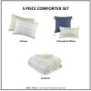 Madison Park Fraser Southwest Style Comforter Set with Shams & Decorative Pillows