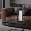 Table Lamp with Phone Charger, Bedside Lamp, Ambient Night Light Desk Lights for Living room Office desk