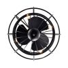 18.1" Caged Ceiling Fan with Remote Control,Timer, 3 Speeds Indoor Ceiling Fan for Farmhouse, Bedroom Living Room(No include Bulbs)