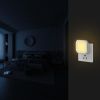 VEVOR LED Night Light, 4 Pack Plug in LED Night Light, 0.6 W 3000k Soft White Light, with Dusk-to-Dawn Light Sensor, for Bedroom, Bathroom, Hallway