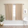 Solid Thermal Blackout Curtain Panels - Set of 2