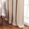 Solid Thermal Blackout Curtain Panels - Set of 2