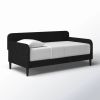 Modern Velvet Upholstered Daybed