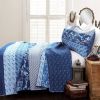 Boho Reversible Birds Lightweight Quilt Set