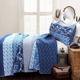 Boho Reversible Birds Lightweight Quilt Set