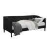 Modern Fabric Upholstered Button-Tufted Daybed
