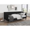 Modern Fabric Upholstered Button-Tufted Daybed