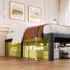 California King Heavy Duty Metal Platform Bed Frame with Round Edge Legs