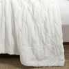 Soft Pleated Cotton Comforter Set