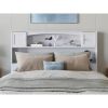 Full size Farmhouse Bookcase Headboard