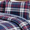 Farmhouse Plaid 3 Piece Lightweight Reversible Quilt Set