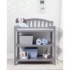 SF Home Baby Toddler Changing Table Wood Finish with Changing Pad