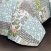 Boho Floral Cotton Lightweight Quilt Set