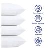 Down Alternative Pillows - Set of 4 - Machine Washable