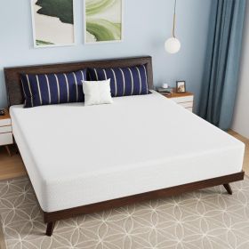 Charcoal Infused Memory Foam Mattress with Removable Cover