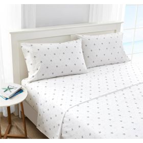 Coastal Beach Starfish 100-Percent Cotton Sheet Set