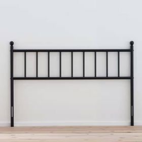 Modern Farmhouse Style Metal Headboard