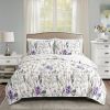 Lightweight Floral Quilt Set