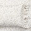 Microfiber Floral Sheet Set with Ruffled Edges