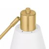 Simple Modern Metal Finish Desk Light Table Lamp