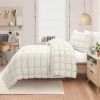 Soft Lightweight Puff Textured Comforter Set