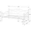 Classic Heavy Duty Steel Daybed Frame